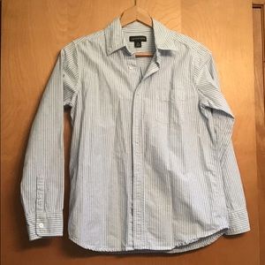 Boy’s Lands End Button Down Shirt, L (14-16)